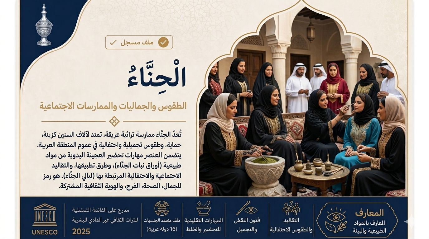 الحناء: الطقوس والجماليات والممارسات الاجتماعية
