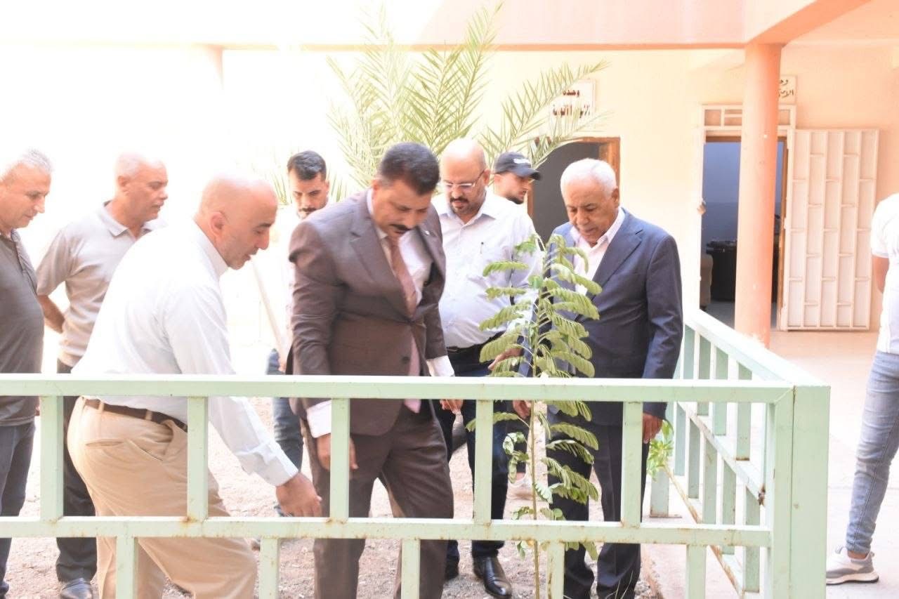 البيت الثقافي في الفلوجة يطلق مبادرة زراعة مائة شتلة