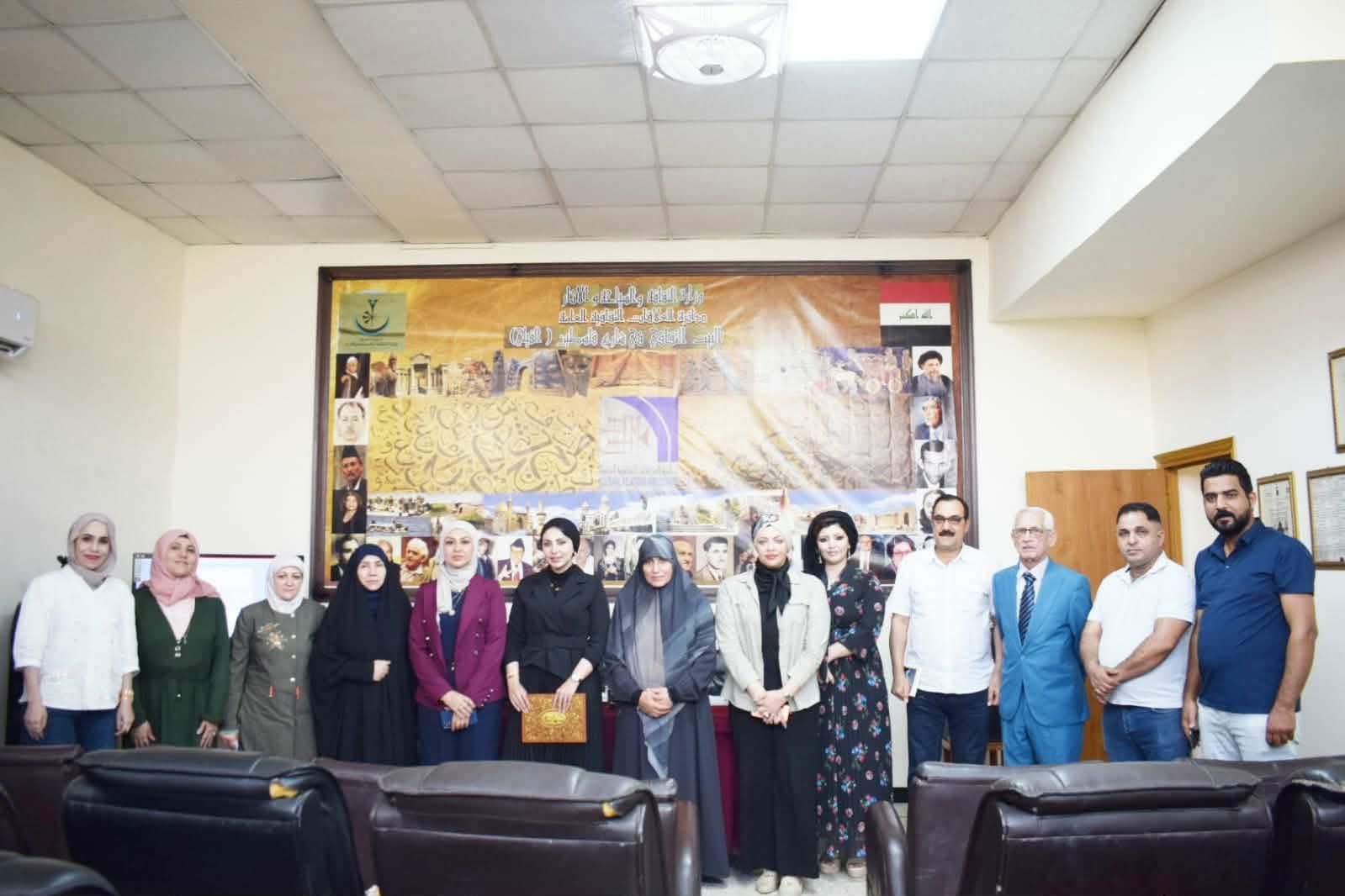 البيت الثقافي في شارع فلسطين يقيم اصبوحة ثقافية حول التراث العالمي