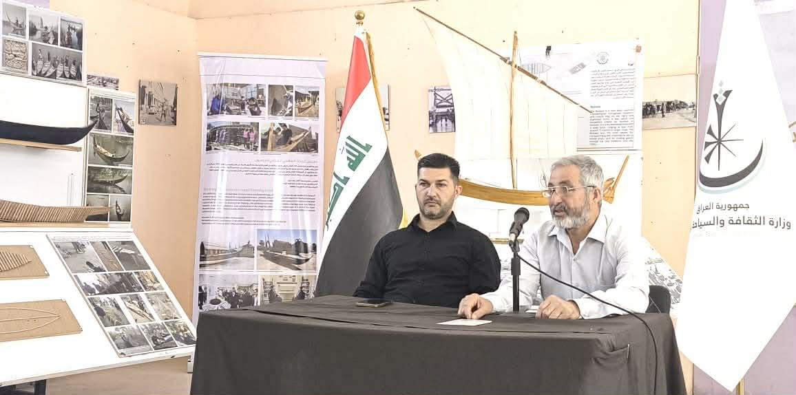 وسائل النقل المائي كموروث ملاحي وصناعة فنية في العراق اصبوحة قصر الثقافة الديواني