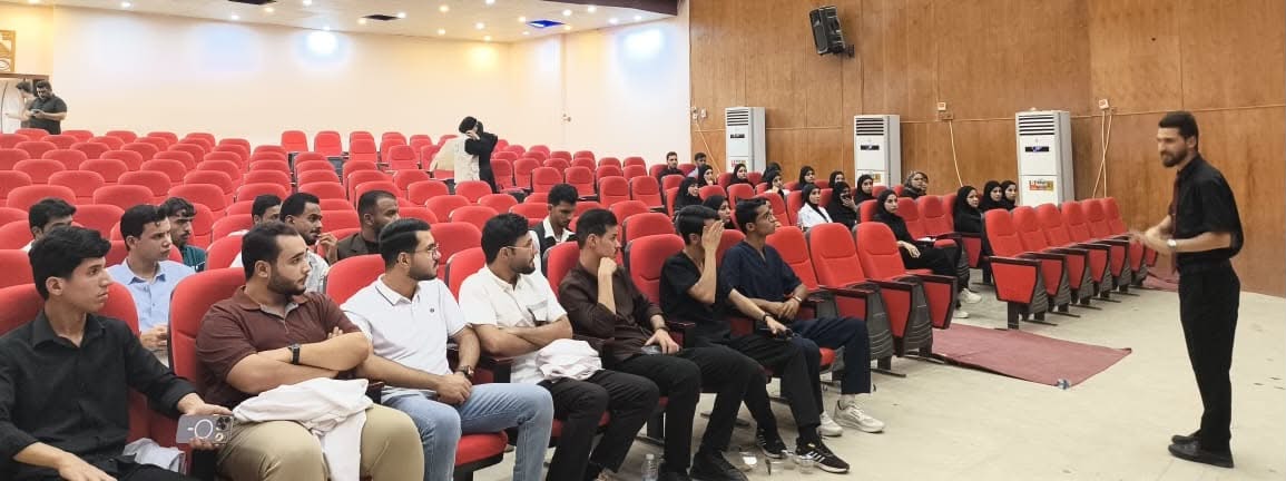 ورشة علمية لفريق معا الصحي في قصر الثقافة والفنون الديوانية