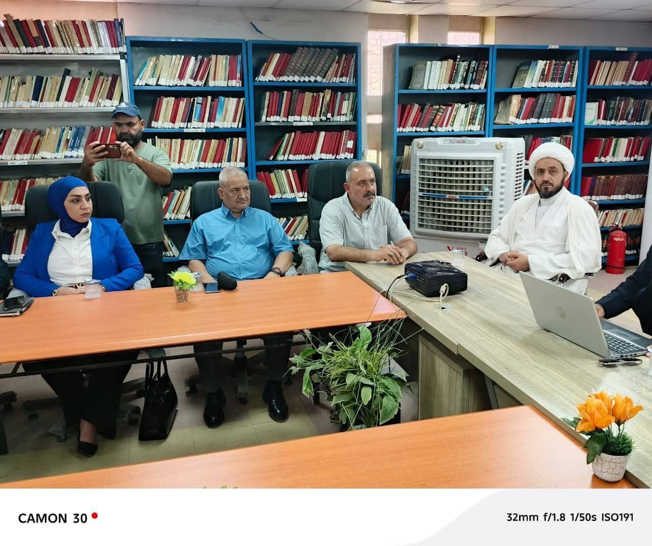 البيت الثقافي في الشعلة يقيم ندوة بعنوان لا للمخدرات نعم للحياة