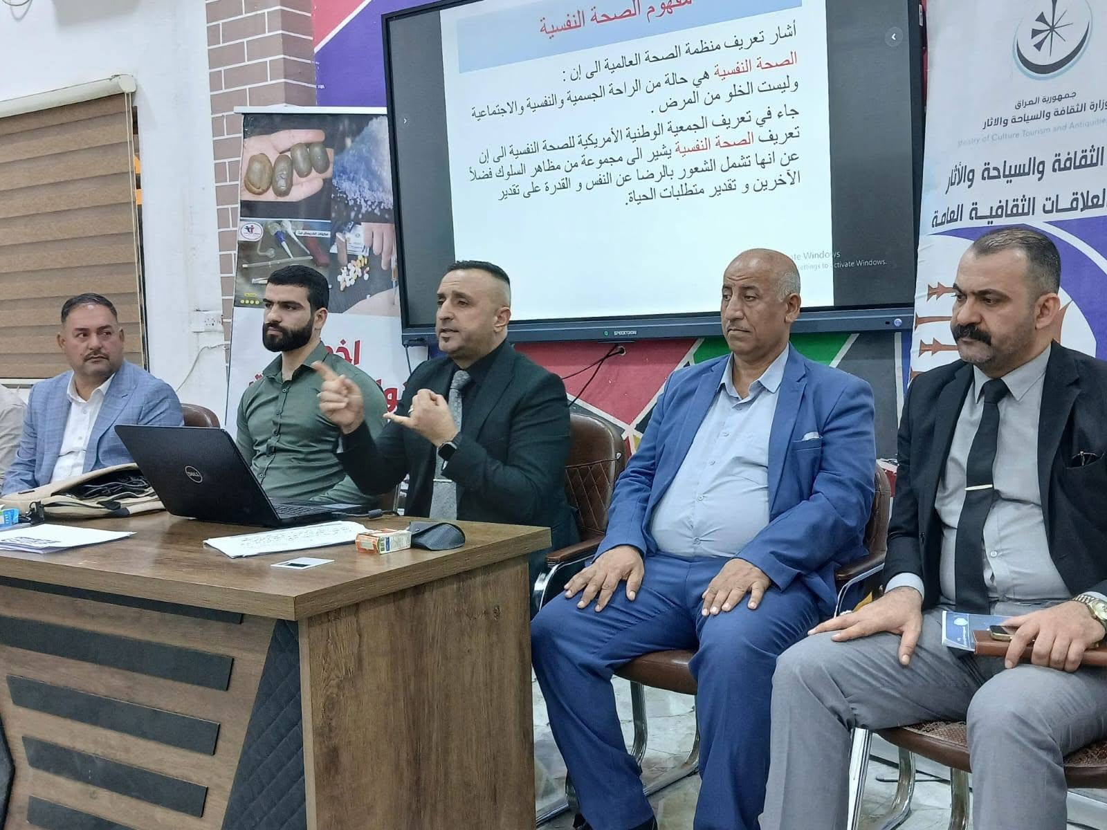 قصر الثقافة والفنون في ديالى يقيم ورشة في الخط العربي والفن التشكيلي