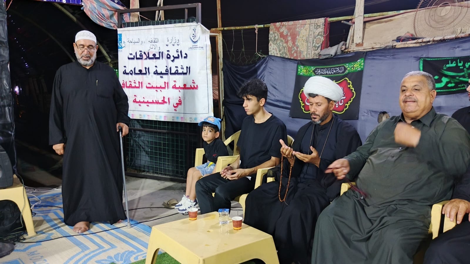 البيت الثقافي في الحسينية يقيم نشاطا فكريا وتوعويا بمناسبة العاشر من المحرم الحرام