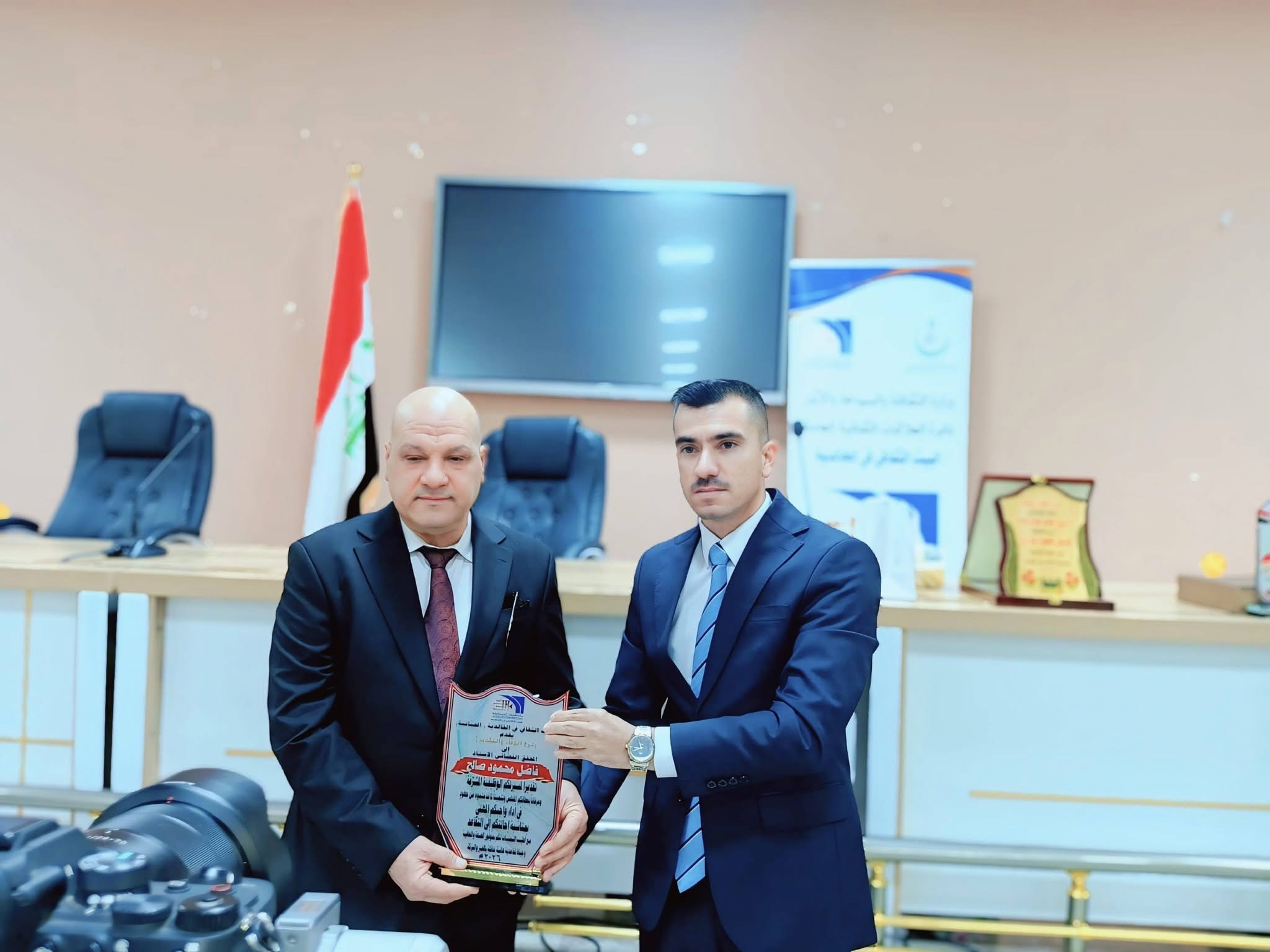 البيت الثقافي في الخالدية يحتفي بالقضائي فاضل محمود صالح