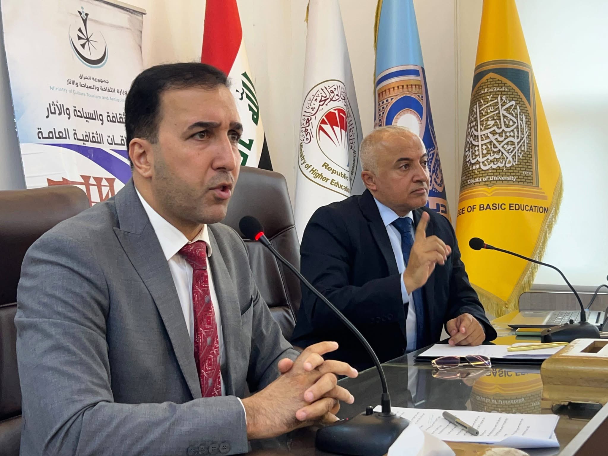 قصر الثقافة والفنون في ديالى يقيم ندوة ثقافية بمناسبة يوم السيادة الوطني