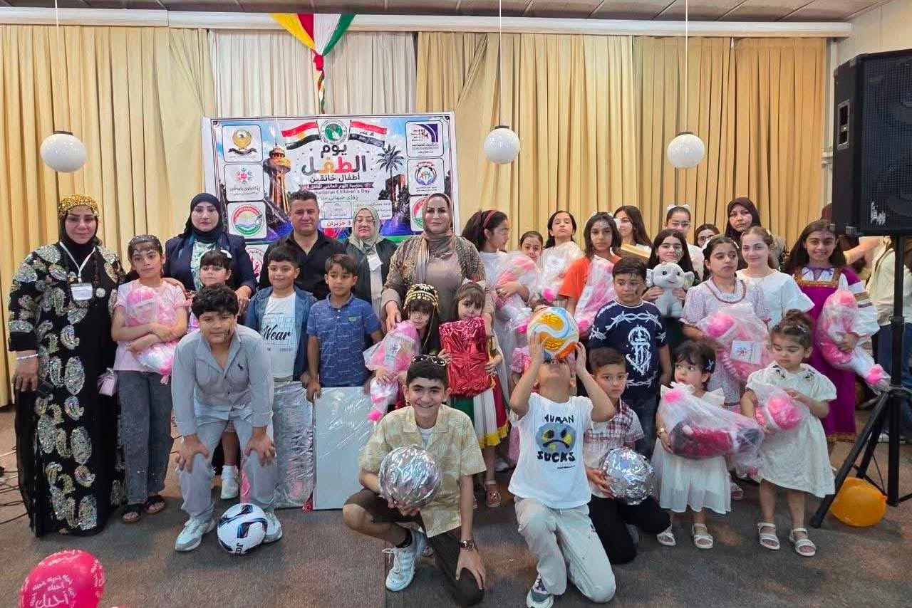 البيت الثقافي في خانقين يحتفي بيوم الطفل العالمي