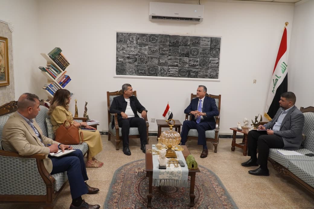 بحث آفاق التعاون بين وزارة الثقافة والسياحة والآثار وهيئة الإعلام الامني في وزارة الداخلية