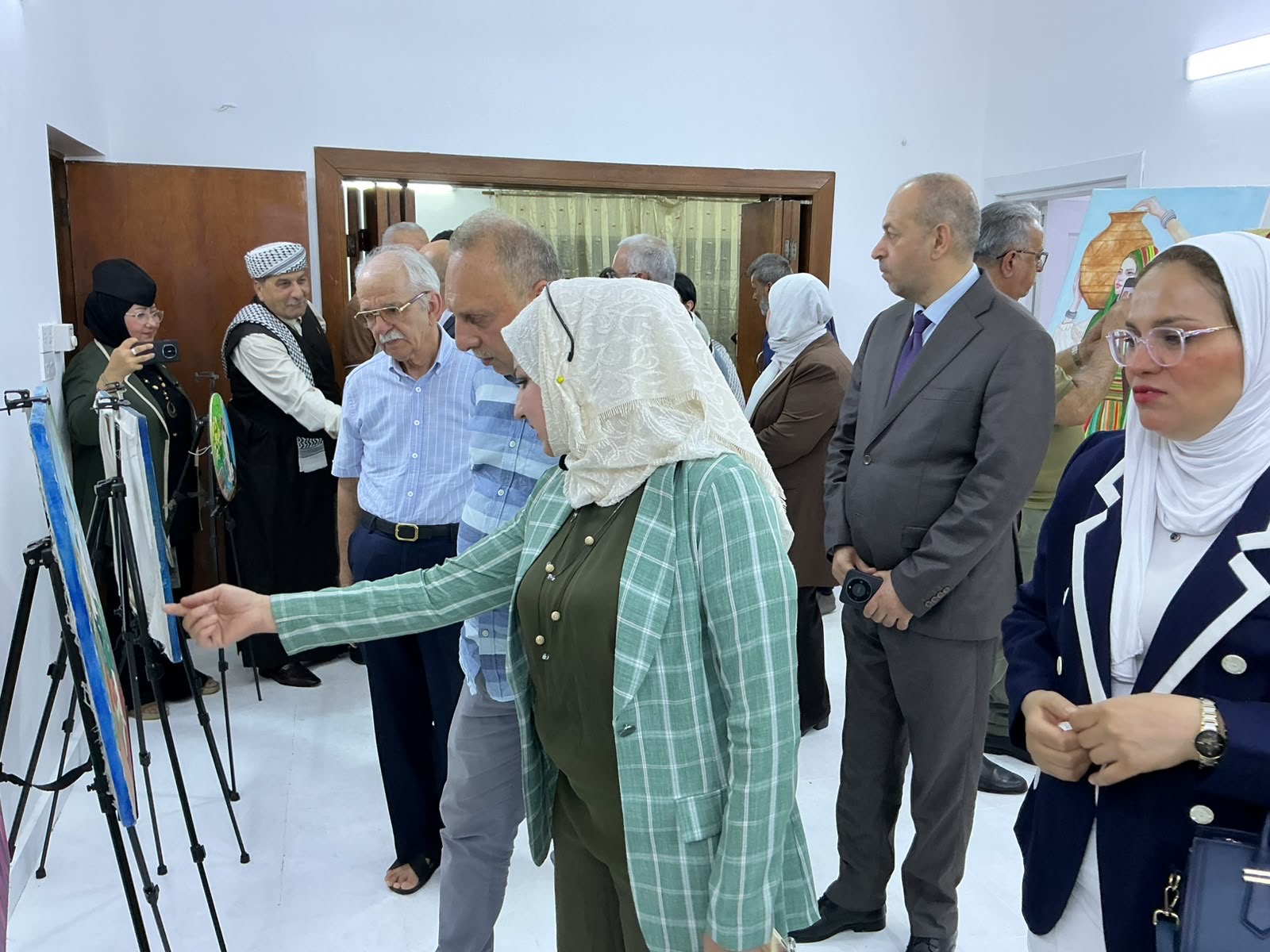 امسية ثقافية وفنية في بيت العلامة عبد الصاحب المختار