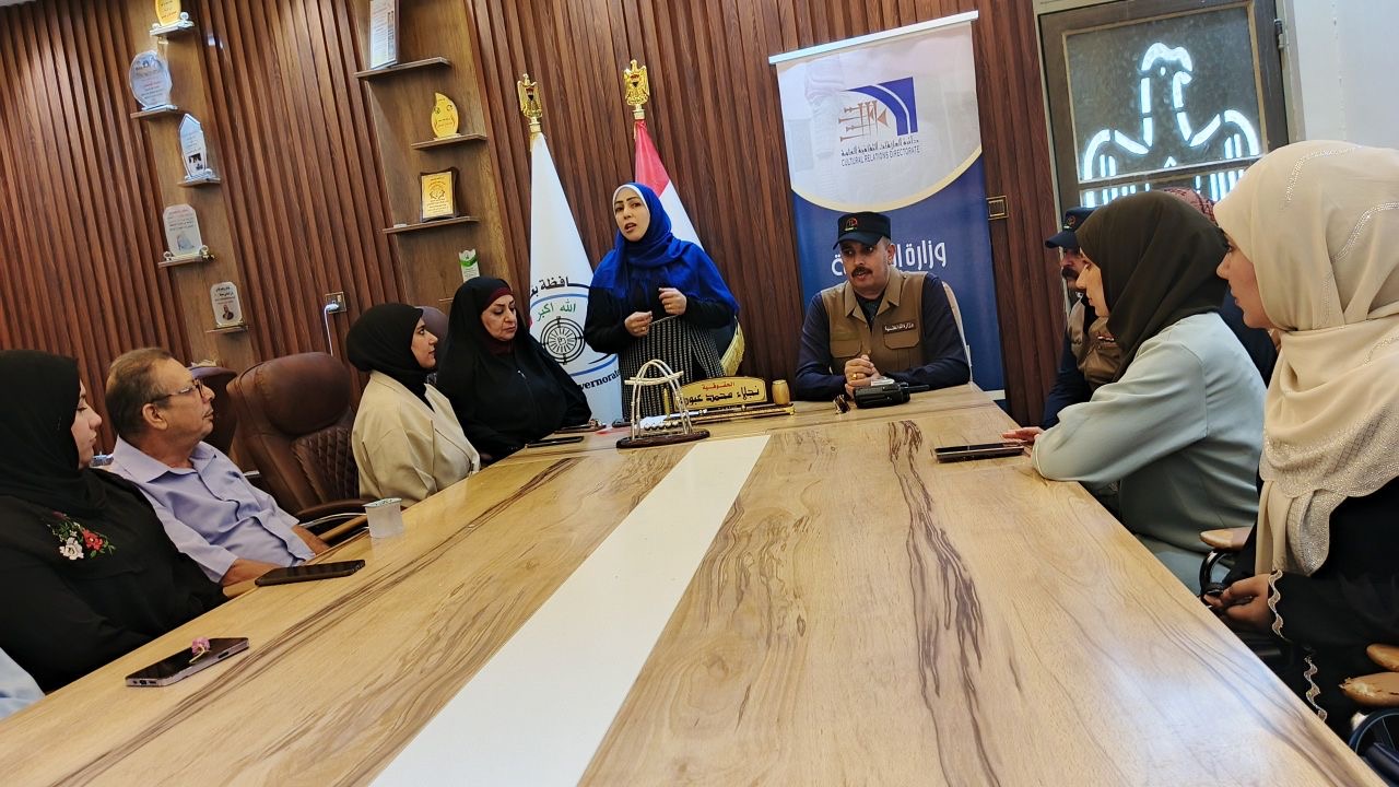 الييت الثقافي في الحسينية ينظم محاضرة حول اساسيات العمل الوظيفي