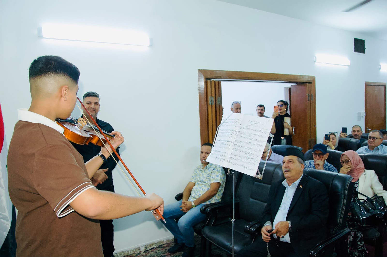 بيت العلامة عبد الصاحب المختار يحتفي بالموسيقى