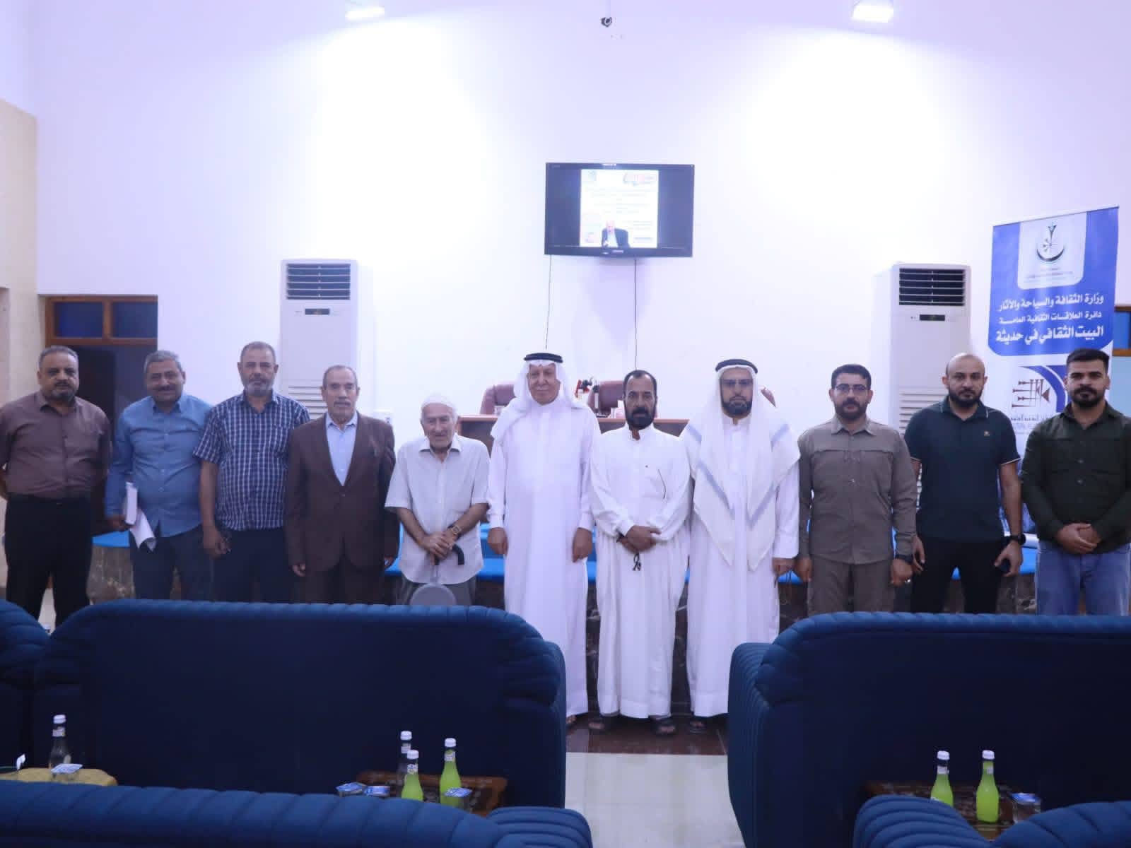 البيت الثقافي في حديثة يقيم محاضرة ثقافية عن الشاعر عادل الدرة